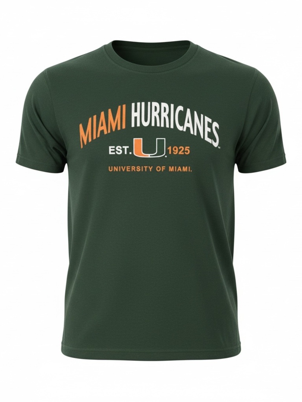 Kids Colosseum Miami Hurricanes Green Graphic Tee